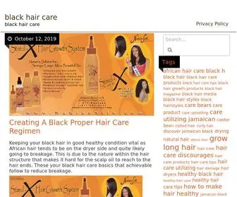 Mergame.com(Black hair care) Screenshot