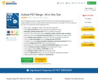 Merge-PST.com(PST Merge tool) Screenshot