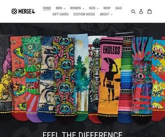 Merge4.com(Socks by MERGE4) Screenshot