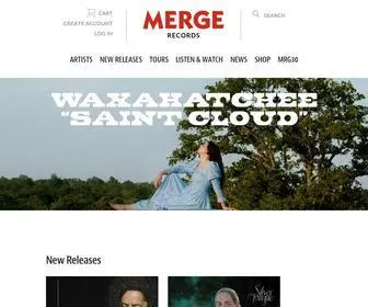 Mergerecords.com(Merge Records) Screenshot