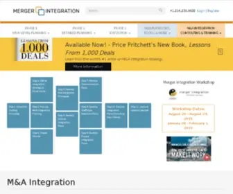 Mergerintegration.com(Merger Integration) Screenshot