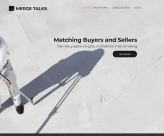Mergetalks.com(Merge Talks enables architecture) Screenshot