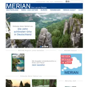 Merian.info(Die Lust am Reisen) Screenshot