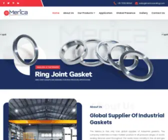 Mericasealing.com(Merica Sealing & Fasteners) Screenshot