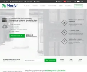 Merichosting.com(Performans Sunucuları ve Veri Merkezi Çözümleri) Screenshot