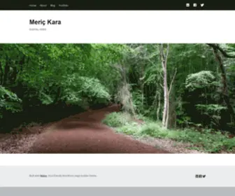 Merickara.net(Meriç Kara) Screenshot