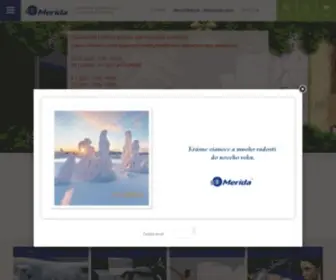 Meridask.sk(Hlavná stránka) Screenshot