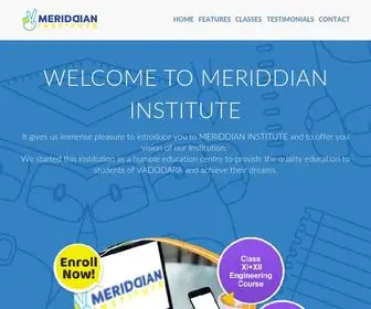 Meriddianinstitute.com(Meriddian institute) Screenshot