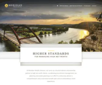 Meridianadvisors.com(Meridian Advisors) Screenshot