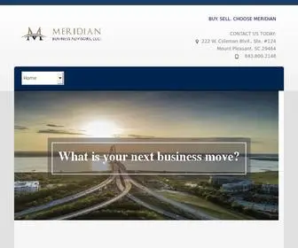 Meridianballc.com(Equip Theme) Screenshot