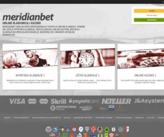 Meridianbet.me Screenshot