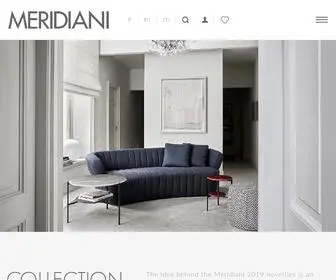 Meridiani.it(Living interiors) Screenshot