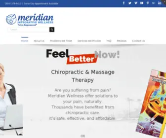 Meridianintegrativewellness.com(My Wordpress Blog) Screenshot