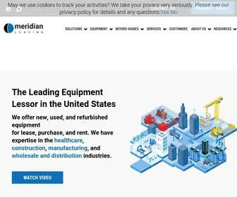 Meridianleasing.com(Meridian Leasing) Screenshot