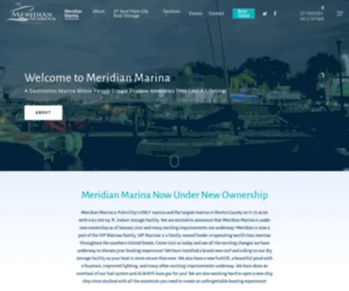Meridianmarina.com(Meridian Marina) Screenshot