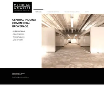 Meridianmarketcre.com(SERVICES) Screenshot