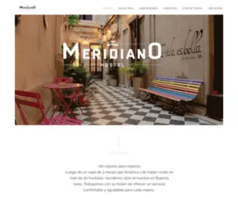 Meridianohostel.com(HOSTEL) Screenshot