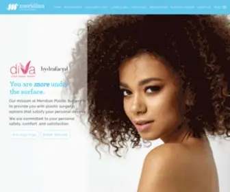 Meridianplasticsurgery.com(Meridian Plastic Surgery) Screenshot