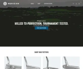 Meridianputters.com(Meridian Putters) Screenshot