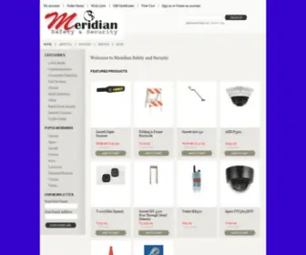 Meridiansafetyandsecurity.com(Meridian Safety) Screenshot