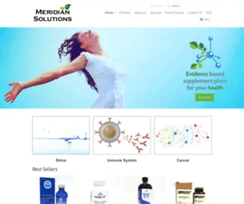 Meridiansolutions.net(Meridian Solutions) Screenshot