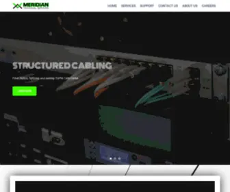 Meridiantech.ca(Meridian Technical Services) Screenshot