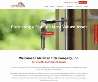 Meridiantitle.net(Meridiantitle) Screenshot