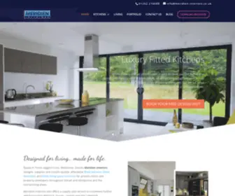 Meridien-Interiors.co.uk(Fitted Kitchens & Bedrooms in Dorset & Hampshire) Screenshot