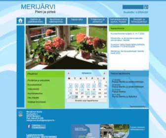 Merijarvi.fi(Merijärven) Screenshot