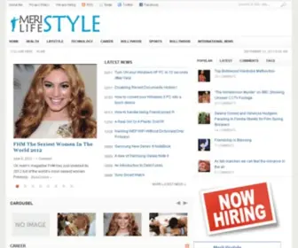 Merilifestyle.com(Meri Lifestyle) Screenshot