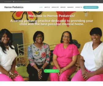 Merindaherronmdpc.com(Herron Pediatrics) Screenshot