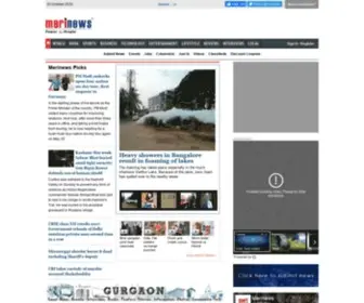 Merinews.com(Largest citizen journalism based news platform in India) Screenshot