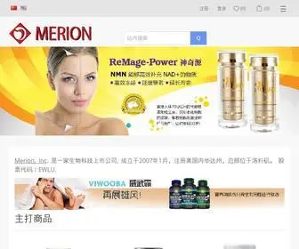 Merionus.com(麦凯恩控股集团) Screenshot