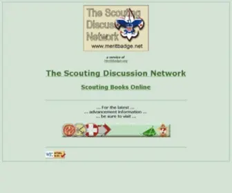 Meritbadge.net(The Scouting Discussion Network) Screenshot