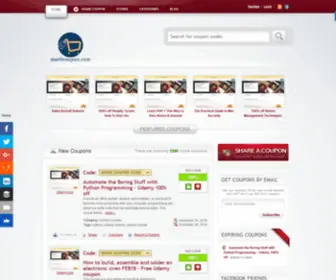 Meritcoupon.com(Coupons, Coupon codes, Cashback, Offers & Promo Code) Screenshot