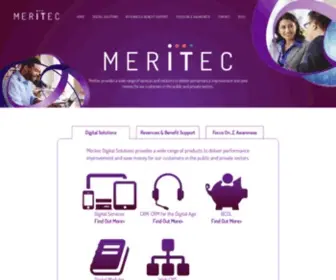 Meritec.co.uk(Meritec) Screenshot