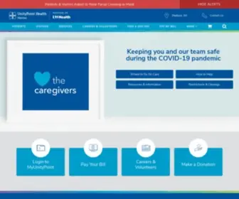 Meriter.com(Meriter Health Services) Screenshot