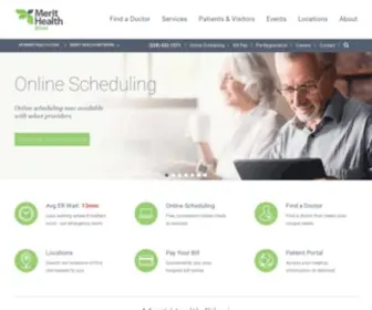 Merithealthbiloxi.com(Merit Health Biloxi) Screenshot