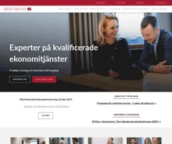 Meritmind.se(Ekonomitjänster) Screenshot
