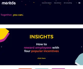 Meritos.com.au(We are a recruitment agency) Screenshot