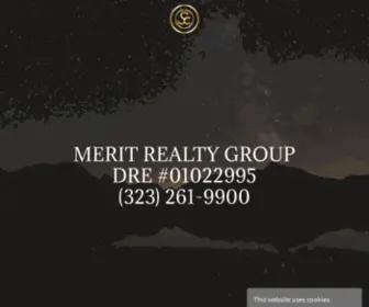 Meritrg.com(Merit Realty Group) Screenshot