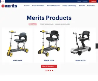 Meritshealth.com(Leader In Mobility Solutions) Screenshot