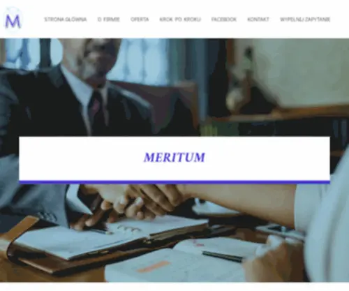 Meritum-Kredyty.pl(Pożyczki) Screenshot