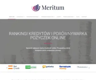 Meritumbank.pl(Meritum) Screenshot