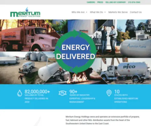 Meritumenergy.com(Meritum Energy) Screenshot