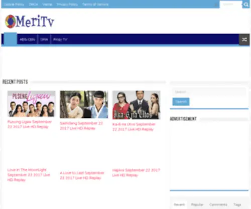 Meritv.com(Meritv) Screenshot