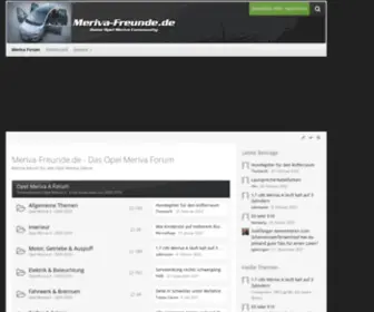 Meriva-Freunde.de(Das Opel Meriva Forum) Screenshot
