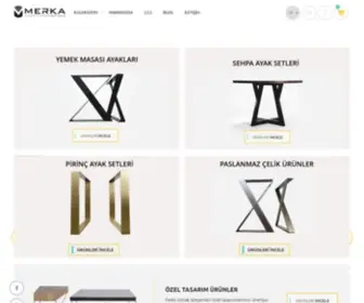 Merka.com.tr(Masa ayak) Screenshot