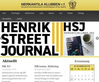 Merkantilaklubben.org(Merkantilaklubben) Screenshot