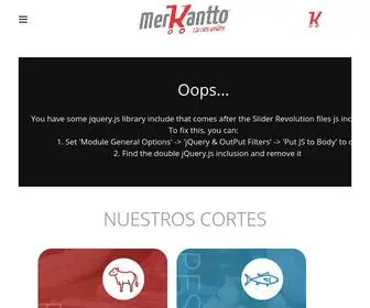 Merkantto.com(Inicio) Screenshot